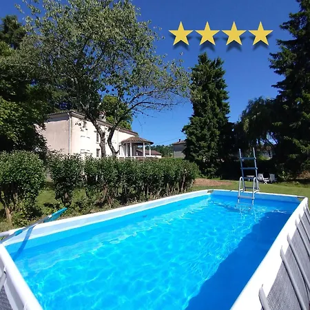 Skycircuitvilla - 4 Star With 8 Bedrooms, Pool And 3000m2 Grounds 别墅 Saint-Lizier